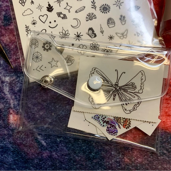 💜 Inked by Dani Nail Art Tattoo Set - NWT - Picture 6 of 9